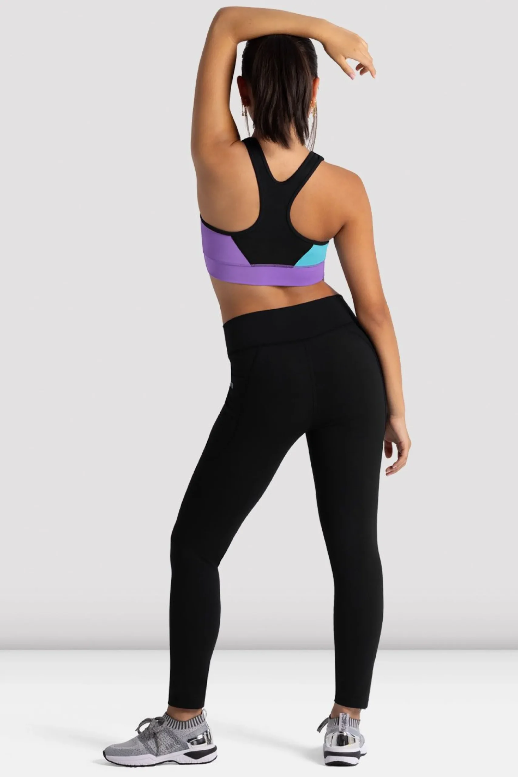 Bloch Crop Tops|Oberteile^Freestyle Racerback Crop für Mädchen black