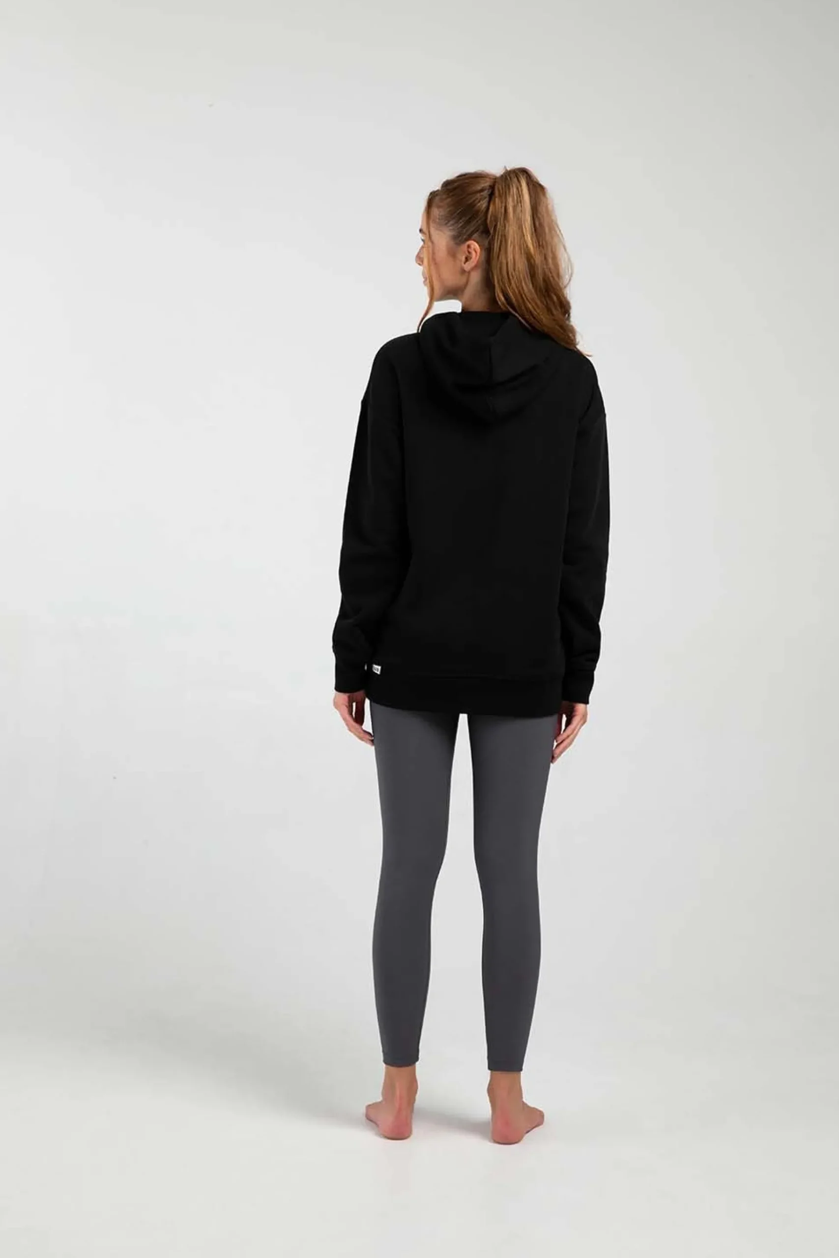 Bloch Oberteile^Freizeit-Hoodie aus Frottee mit langem Schnitt