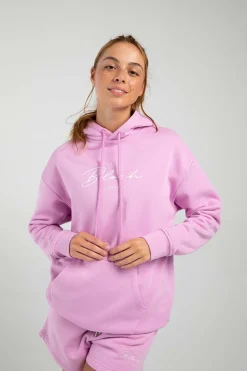 Bloch Oberteile^Freizeit-Hoodie aus Frottee mit langem Schnitt
