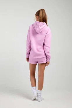 Bloch Oberteile^Freizeit-Hoodie aus Frottee mit langem Schnitt