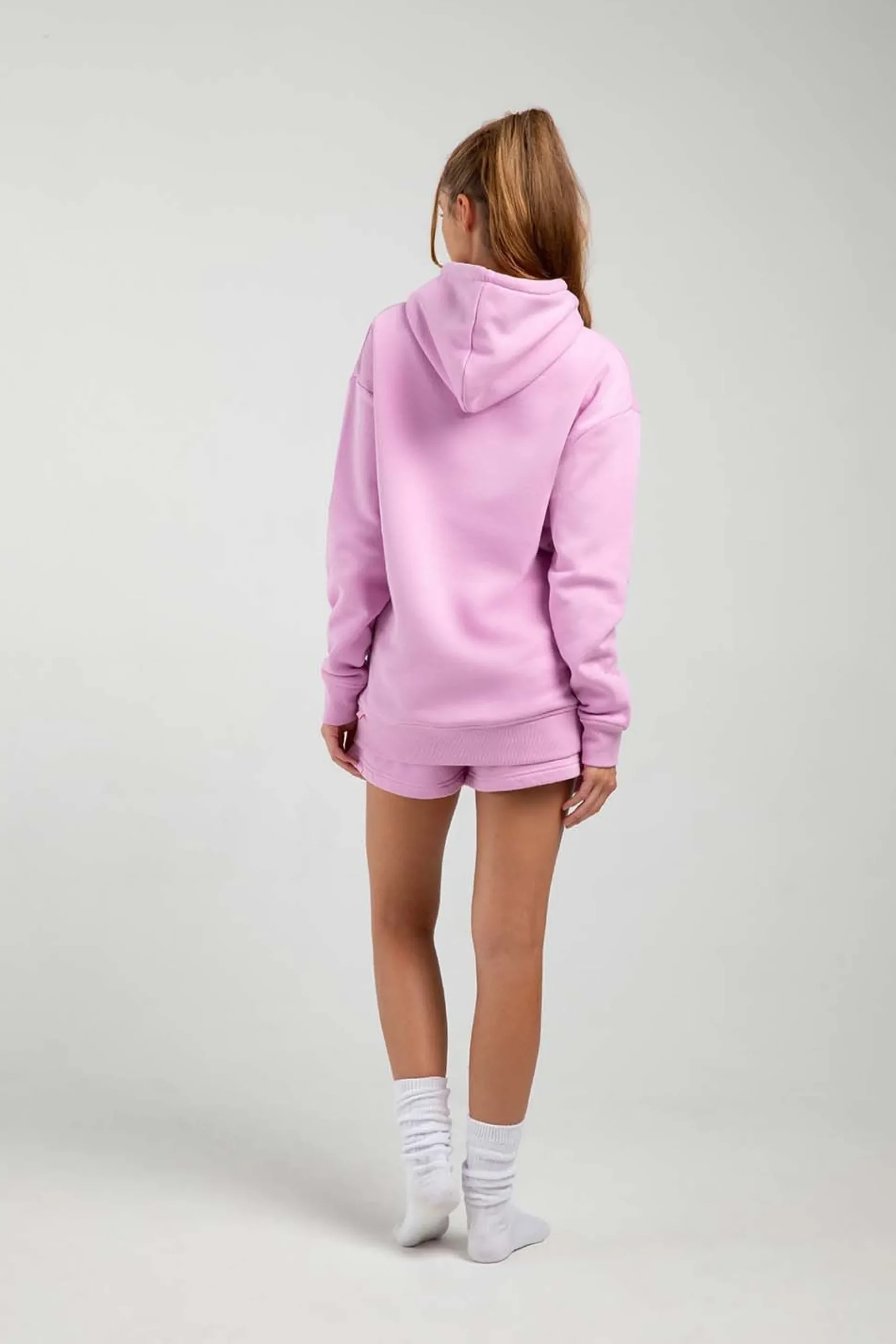 Bloch Oberteile^Freizeit-Hoodie aus Frottee mit langem Schnitt