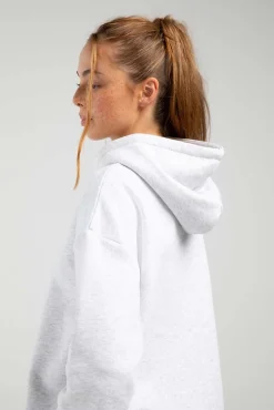 Bloch Oberteile|Aufwärmen^Freizeit-Hoodie aus Frottee mit langem Schnitt