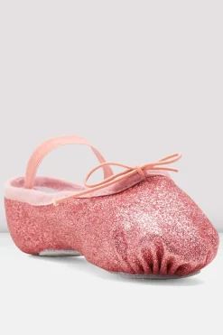 Bloch Ballett^Glitzerstaub-Ballettschuhe für Mädchen