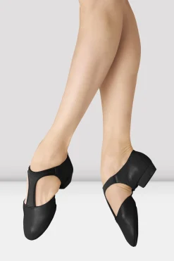 Bloch Lehren^Griechische Elastosplit-Lehrschuhe für Damen
