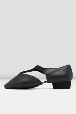 Bloch Lehren^Griechische Elastosplit-Lehrschuhe für Damen