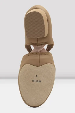 Bloch Lehren^Griechische Elastosplit-Lehrschuhe für Damen