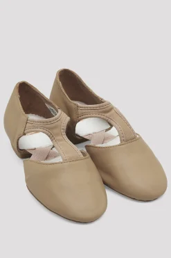 Bloch Lehren^Griechische Elastosplit-Lehrschuhe für Damen