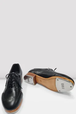 Bloch Herren|Stepptanz^Herren Jason Samuels Smith Tap-Schuhe mit natürlicher Sohle blackleather