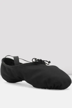 Bloch Herren|Ballett^Herren Pumps Canvas Ballettschuhe blackcanvas