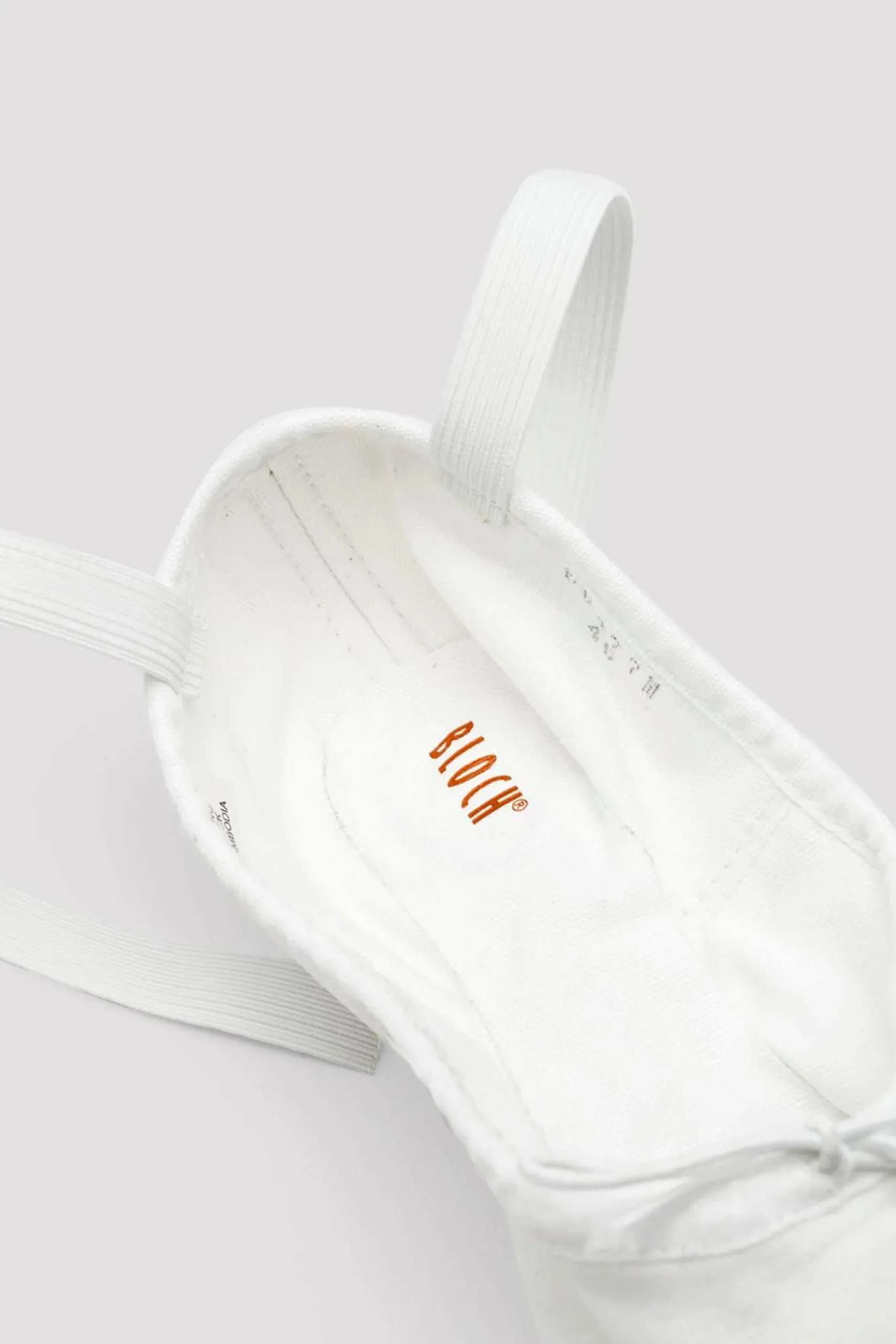 Bloch Herren|Ballett^Herren Pumps Canvas Ballettschuhe whitecanvas