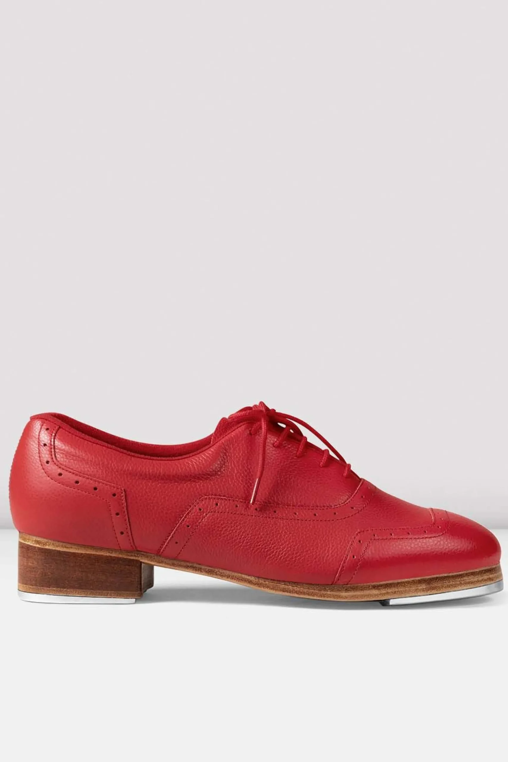 Bloch Herren|Stepptanz^Herren Steppschuhe aus Kieselsteinleder von Jason Samuels Smith redpebbleleather