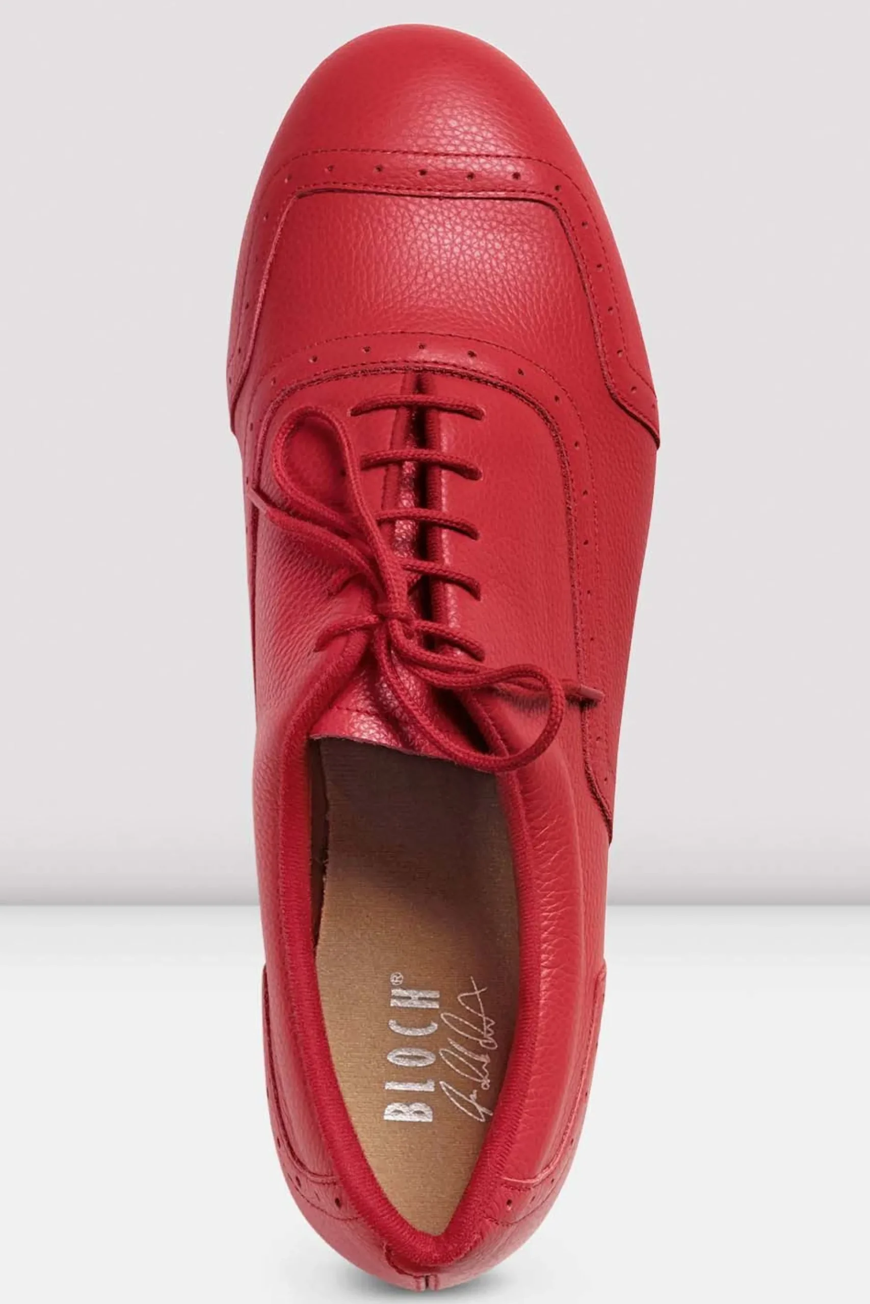 Bloch Herren|Stepptanz^Herren Steppschuhe aus Kieselsteinleder von Jason Samuels Smith redpebbleleather