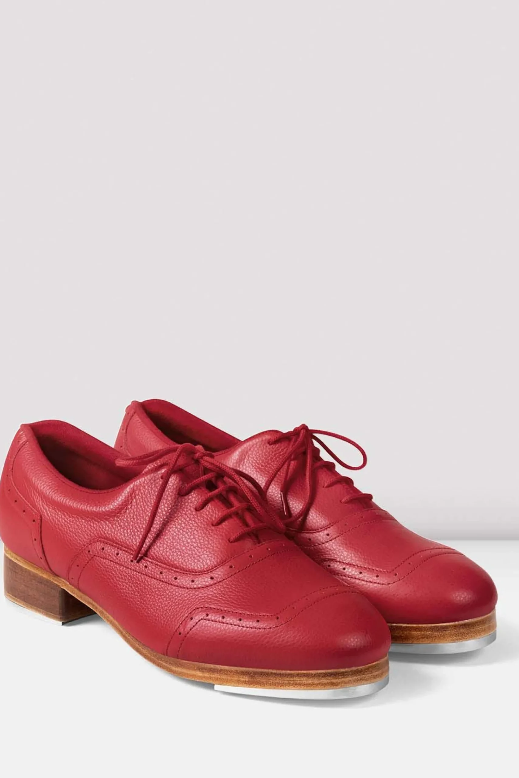 Bloch Herren|Stepptanz^Herren Steppschuhe aus Kieselsteinleder von Jason Samuels Smith redpebbleleather