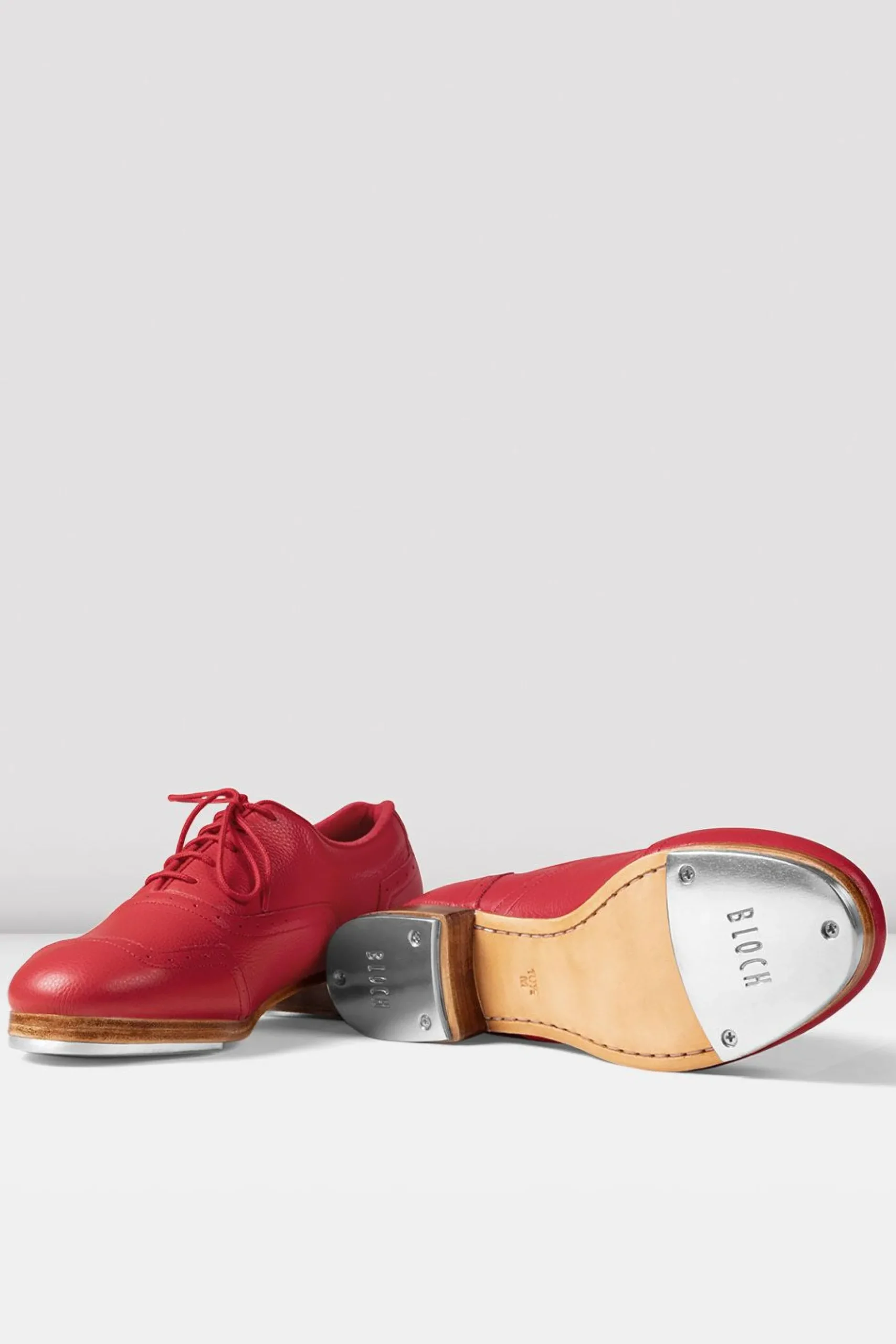 Bloch Herren|Stepptanz^Herren Steppschuhe aus Kieselsteinleder von Jason Samuels Smith redpebbleleather