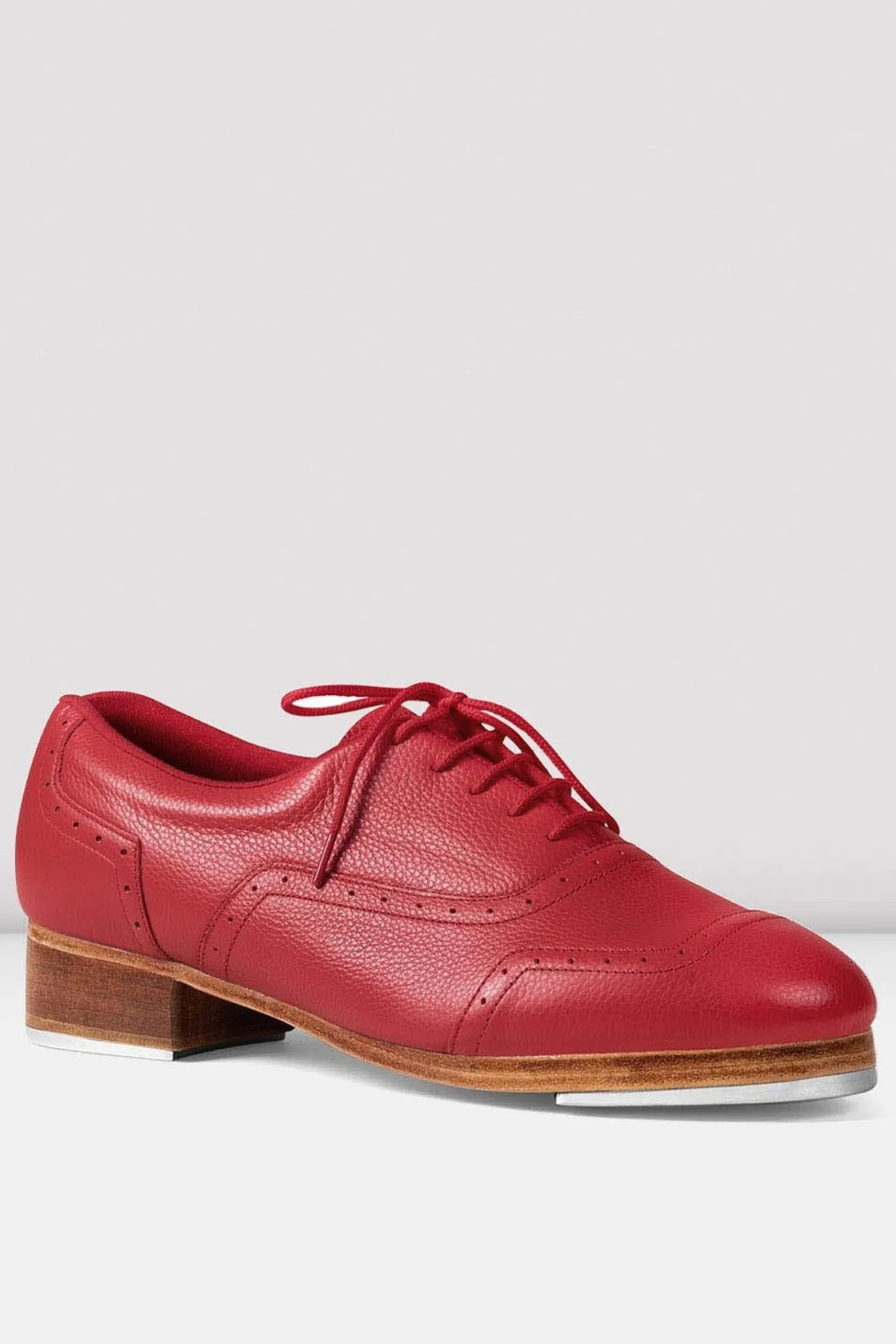 Bloch Herren|Stepptanz^Herren Steppschuhe aus Kieselsteinleder von Jason Samuels Smith redpebbleleather