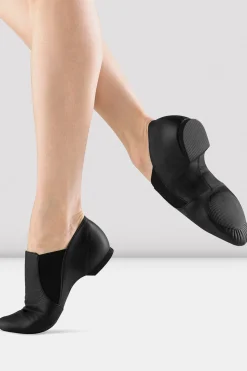 Bloch Herren|Jazz^Herren-Leder-Elasta-Jazz-Booties