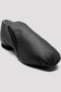 Bloch Herren|Jazz^Herren-Leder-Elasta-Jazz-Booties