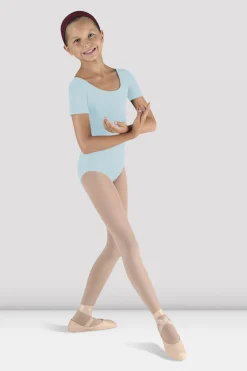 Bloch Basics & Uniformen|Trikots^Kurzarm-Trikot für Mädchen mit Rundhalsausschnitt