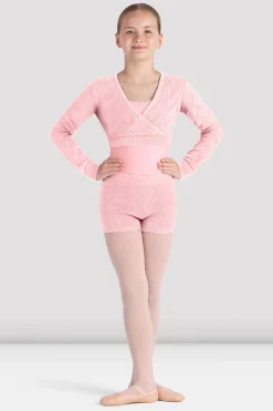 Bloch Shorts & Slips|Aufwärmen^Kylie Strickshorts für Mädchen candypink
