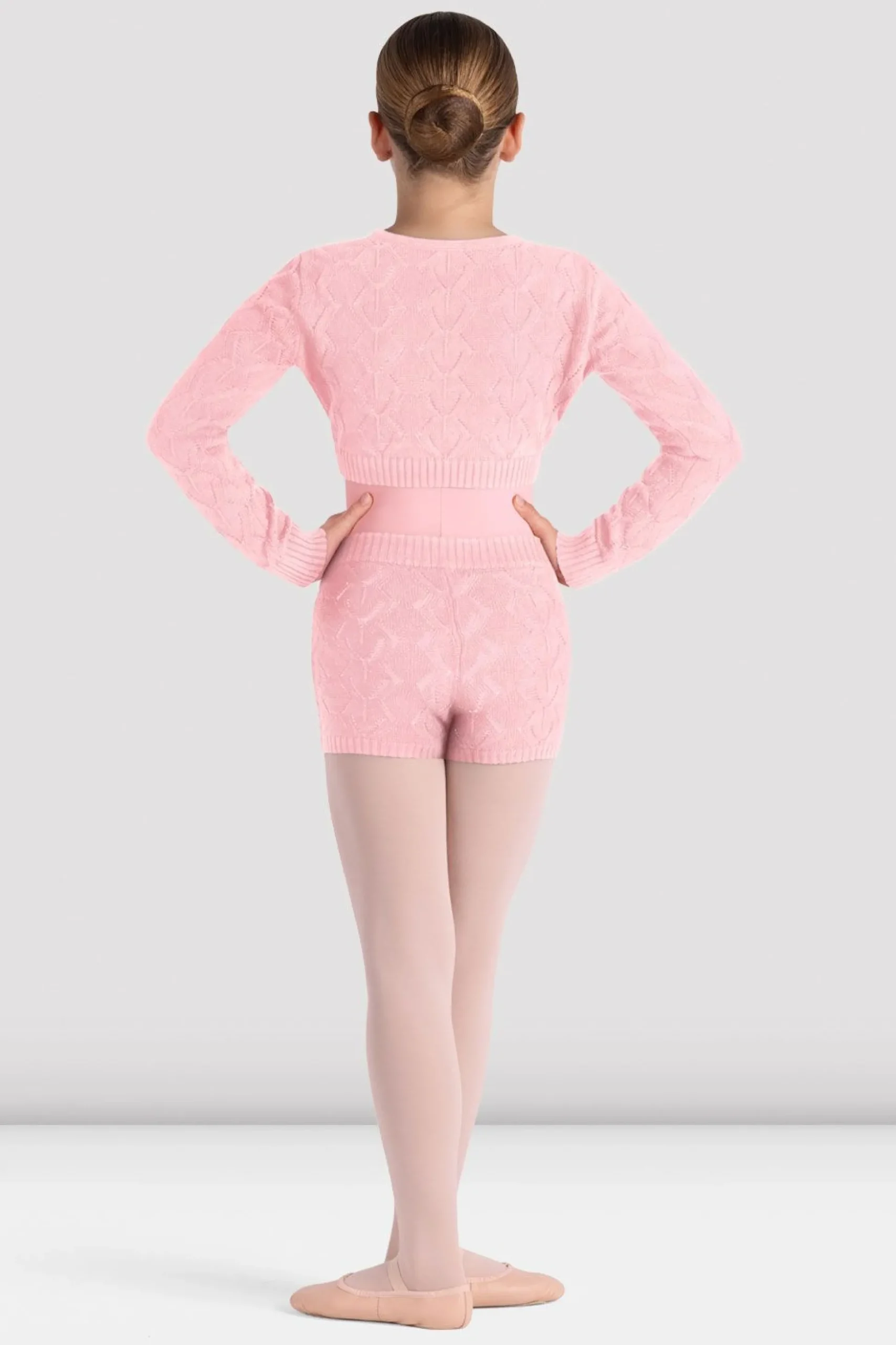 Bloch Shorts & Slips|Aufwärmen^Kylie Strickshorts für Mädchen candypink