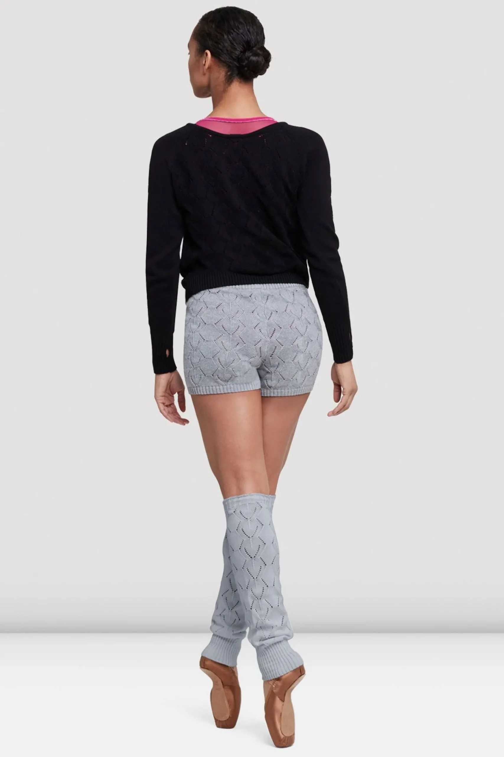 Bloch Beinwärmer|Aufwärmen^Ladies Stelle Knit Leg Warmers greymarle