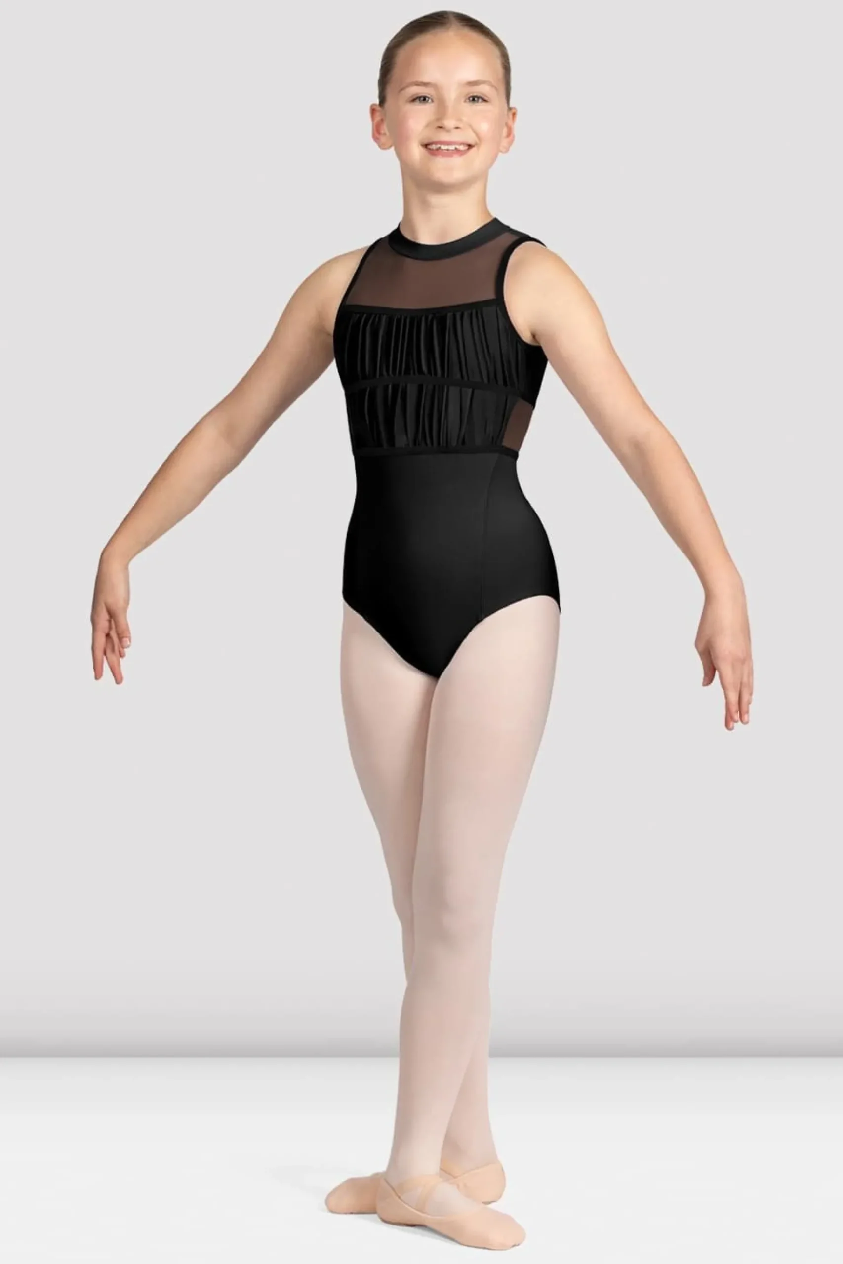 Bloch Trikots^Macie Neckholder-Trikot für Mädchen black