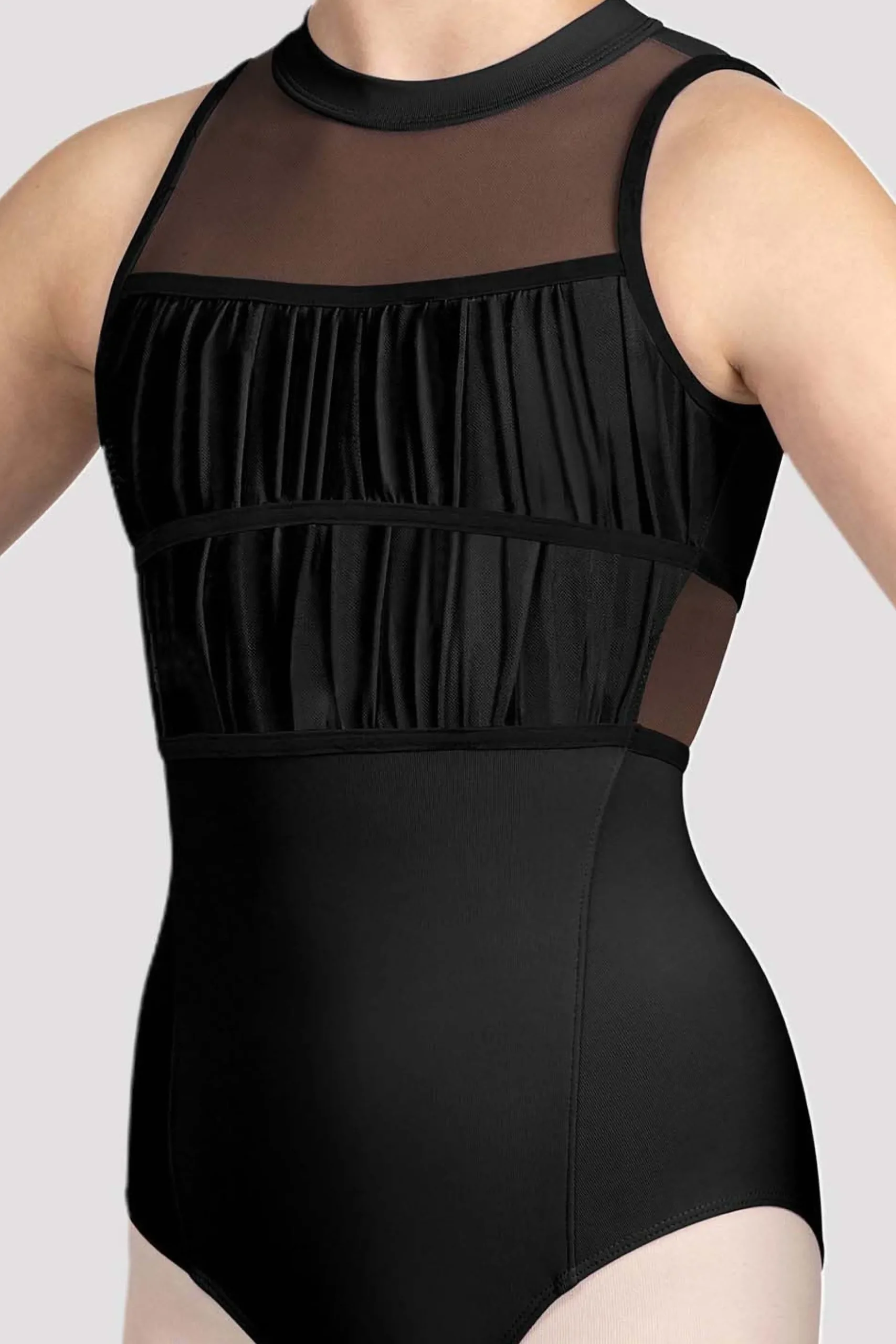 Bloch Trikots^Macie Neckholder-Trikot für Mädchen black