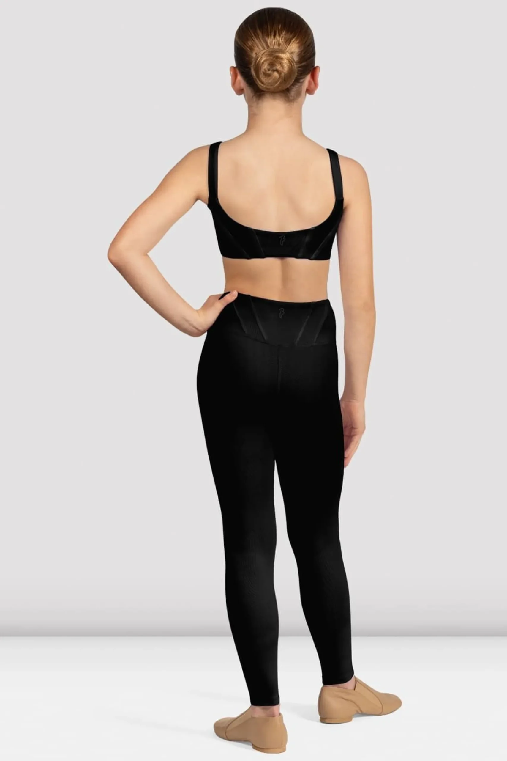 Bloch Oberteile^Mädchen – Layana – Kurzes Camisole-Top black