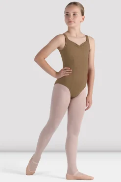Bloch Basics & Uniformen|Trikots^Mädchen Alice Tank-Trikot almond