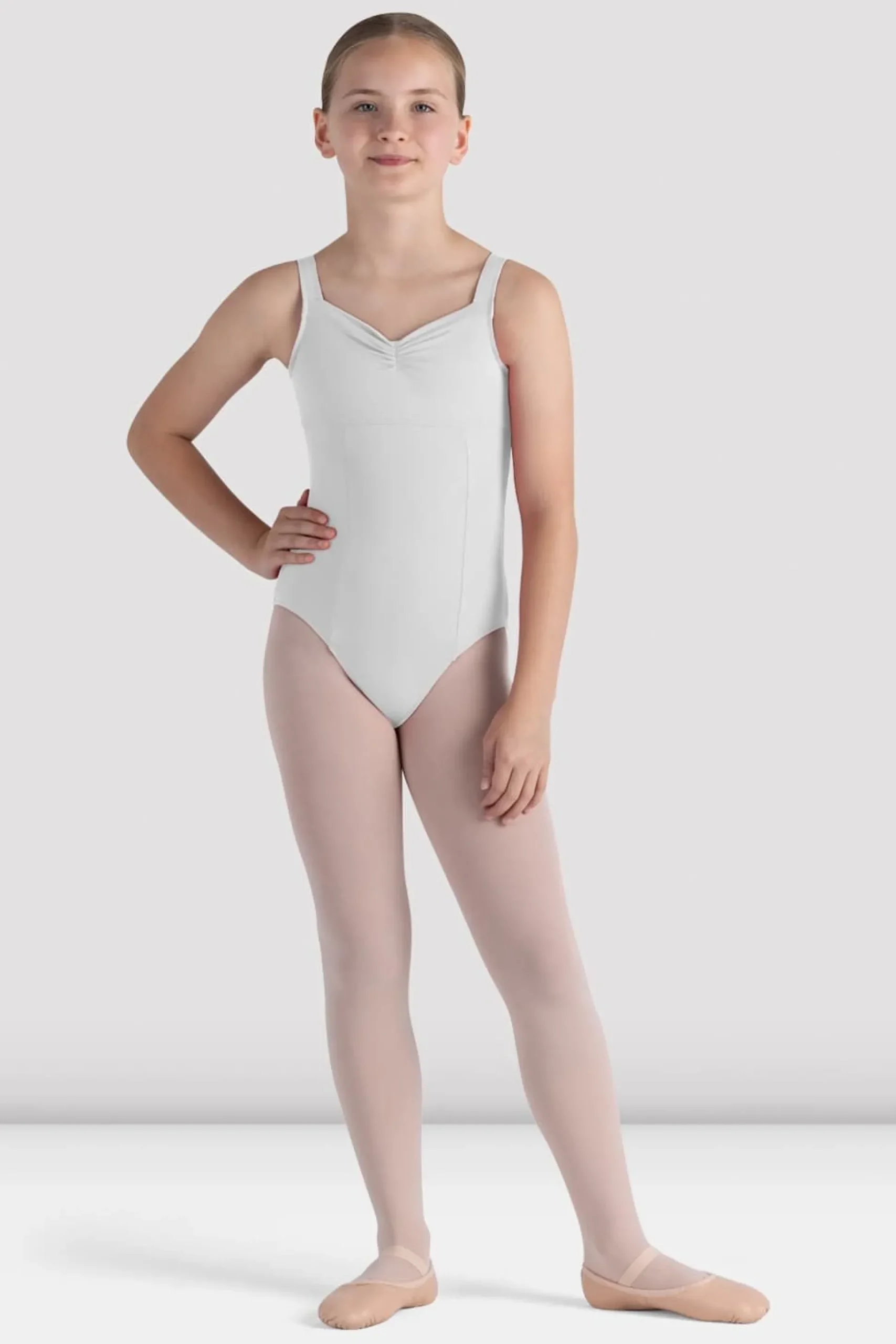 Bloch Basics & Uniformen|Trikots^Mädchen Alice Tank-Trikot white