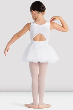 Bloch Kleider|Performance^Mädchen Callie Tank-Tutu-Kleid white