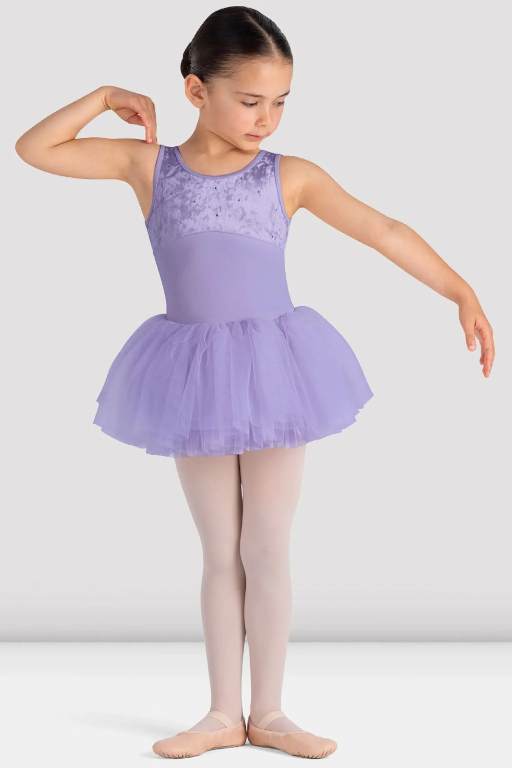 Bloch Kleider|Performance^Mädchen Callie Tank-Tutu-Kleid lilac