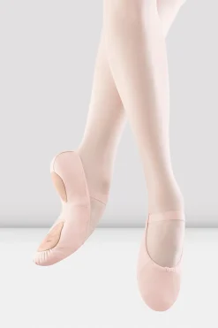 Bloch Ballett^Mädchen Dansoft ll Ballettschuhe mit geteilter Sohle