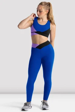 Bloch Hosen & Leggings|Hosen Und Leggings^Mädchen Freestyle Wickel-Leggings cobalt