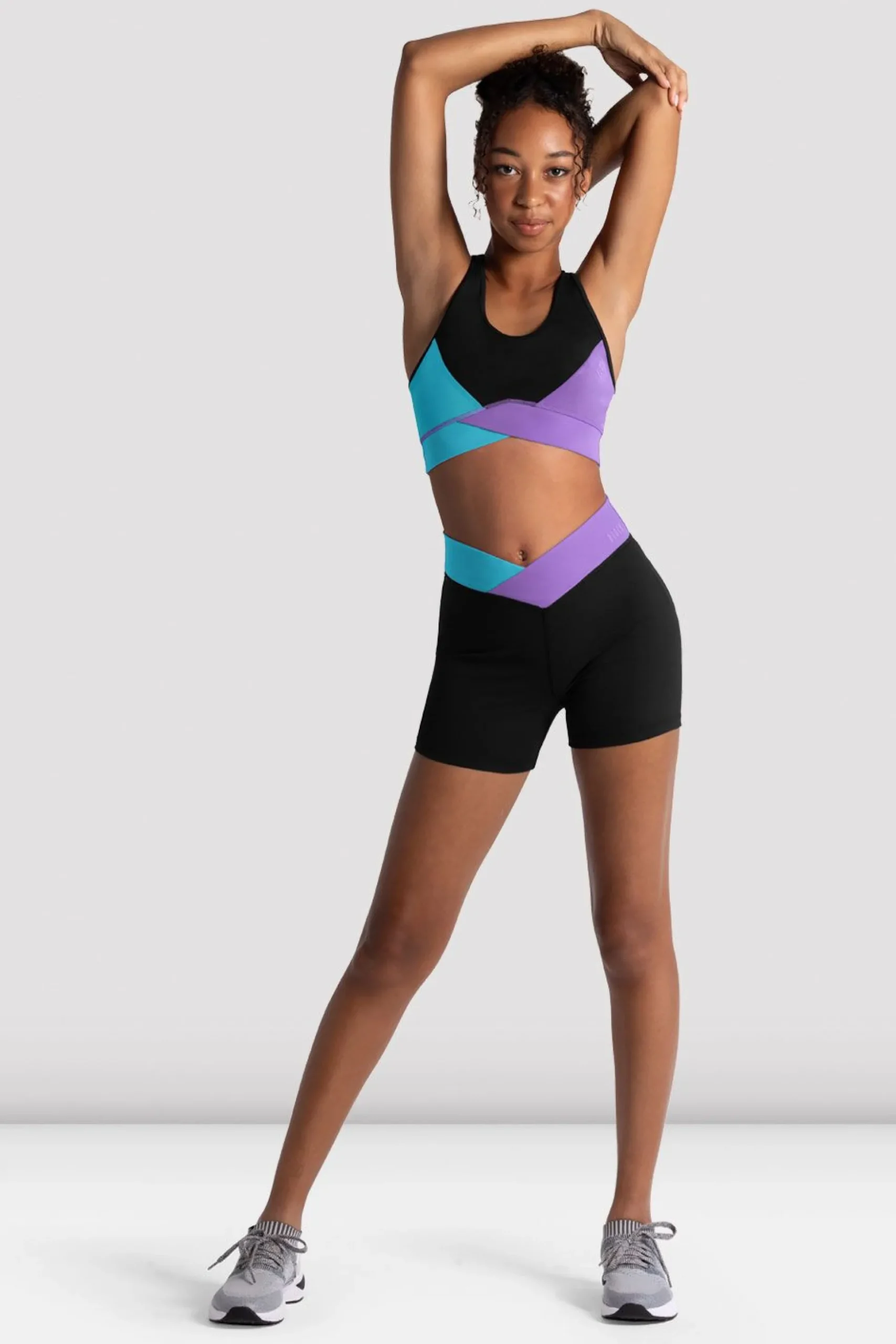Bloch Kurze Hose|Shorts & Slips^Mädchen Freestyle Wrap Shorts black