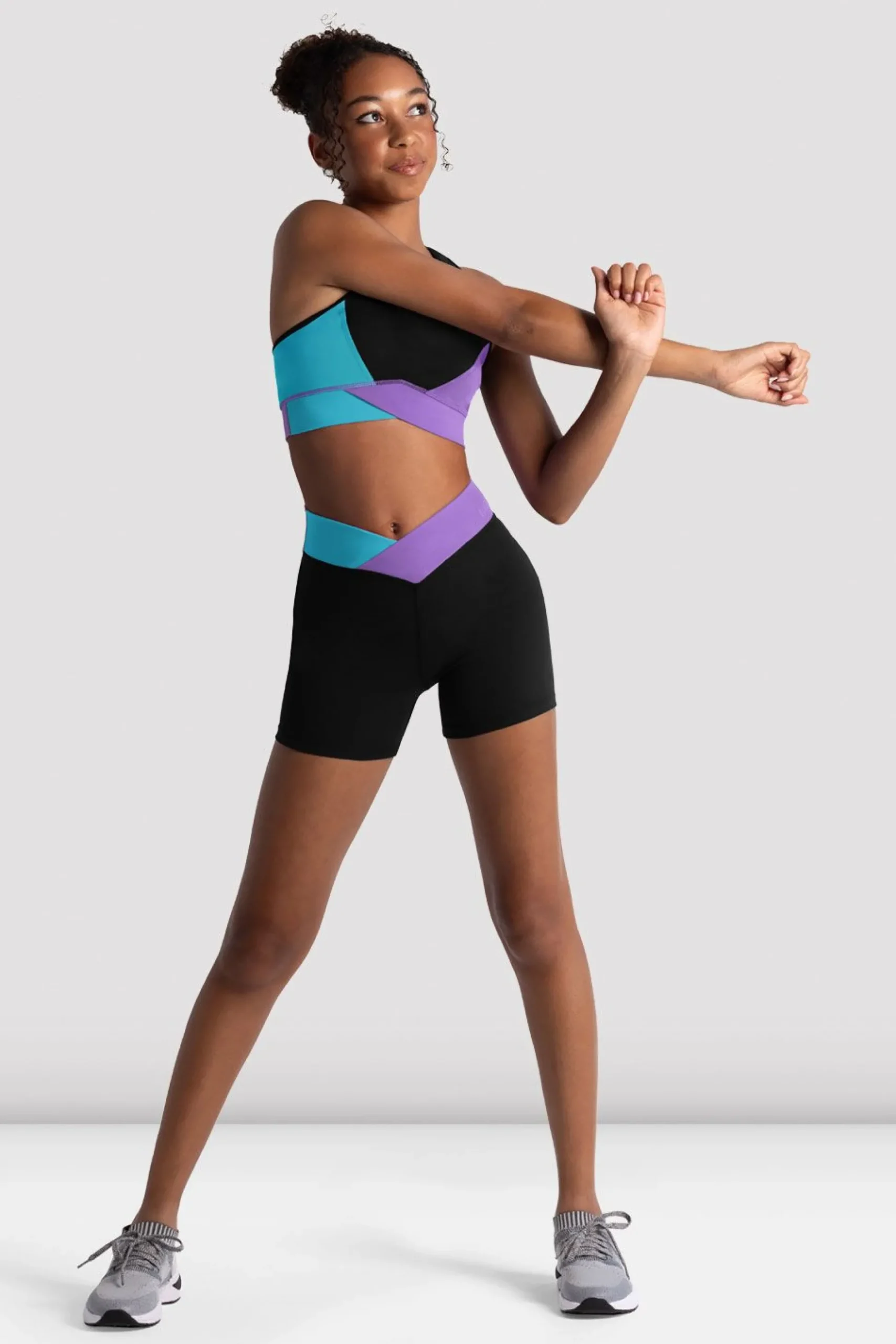 Bloch Kurze Hose|Shorts & Slips^Mädchen Freestyle Wrap Shorts black
