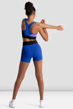Bloch Kurze Hose|Shorts & Slips^Mädchen Freestyle Wrap Shorts cobalt