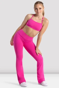 Bloch Hosen & Leggings|Hosen Und Leggings^Mädchen Signature Flare Leggings vibrantpink