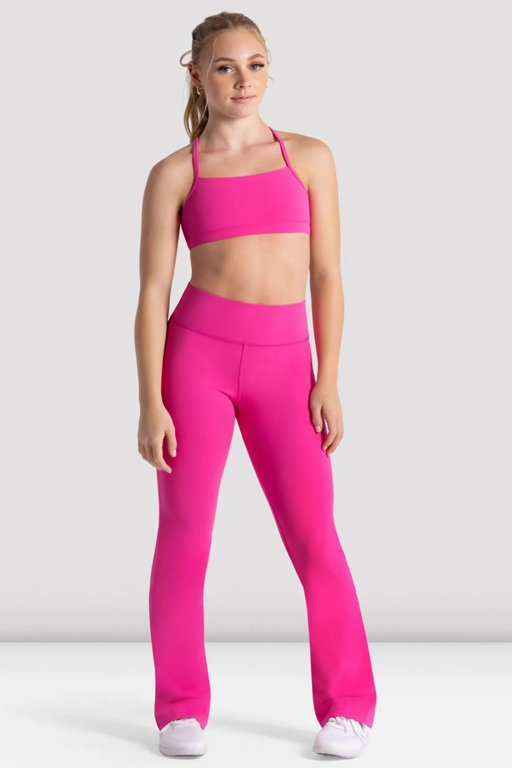 Bloch Hosen & Leggings|Hosen Und Leggings^Mädchen Signature Flare Leggings vibrantpink