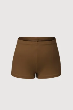 Bloch Unterwäsche|Shorts & Slips^Mädchen Starr Shorts mit hoher Taille cocoa
