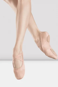 Bloch Ballett^Mädchen Zenith Ballettschuhe aus Stretch-Canvas