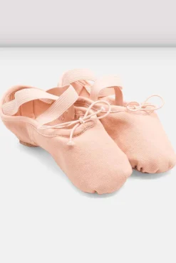 Bloch Ballett^Mädchen Zenith Ballettschuhe aus Stretch-Canvas