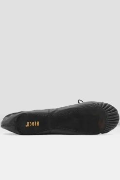 Bloch Ballett^Mädchen-Ballettschuhe „Arise“ aus Leder