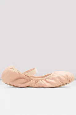 Bloch Ballett^Mädchen-Ballettschuhe „Giselle“ aus Leder