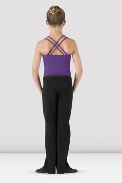 Bloch Hosen Und Leggings|Basics & Uniformen^Mädchen-Jazzhose mit V-förmigem Stiefelbein vorne