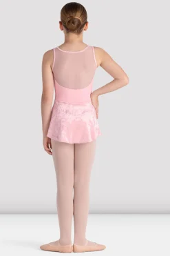 Bloch Kleider|Performance^Mädchen-Lulu-Trikot mit Tankrock candypink