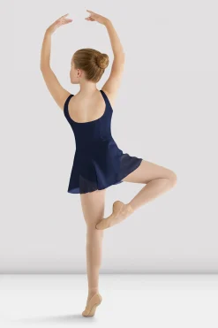 Bloch Kleider|Performance^Mädchen-Tanktop-Trikot „Mirella“ mit Rock