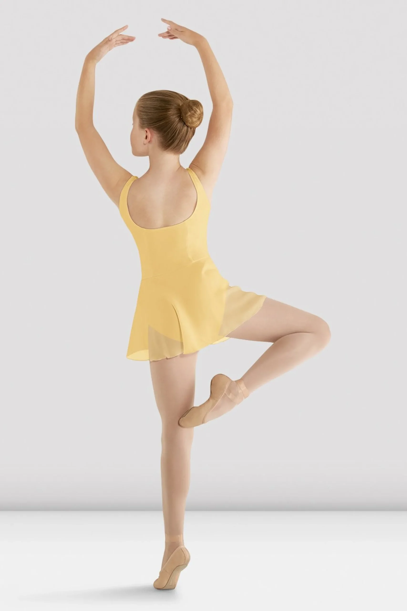 Bloch Kleider|Performance^Mädchen-Tanktop-Trikot „Mirella“ mit Rock