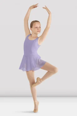 Bloch Kleider|Performance^Mädchen-Tanktop-Trikot „Mirella“ mit Rock