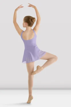 Bloch Kleider|Performance^Mädchen-Tanktop-Trikot „Mirella“ mit Rock